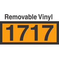 UN1717 Removable Vinyl DOT Orange Panel