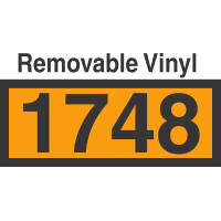 UN1748 Removable Vinyl DOT Orange Panel