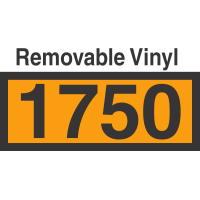 UN1750 Removable Vinyl DOT Orange Panel