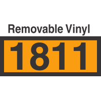 UN1811 Removable Vinyl DOT Orange Panel