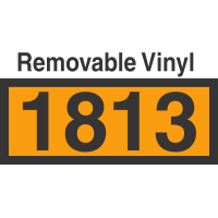 UN1813 Removable Vinyl DOT Orange Panel