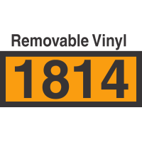 UN1814 Removable Vinyl DOT Orange Panel