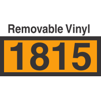 UN1815 Removable Vinyl DOT Orange Panel