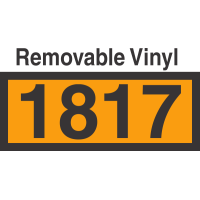 UN1817 Removable Vinyl DOT Orange Panel