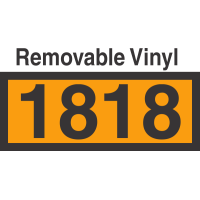 UN1818 Removable Vinyl DOT Orange Panel