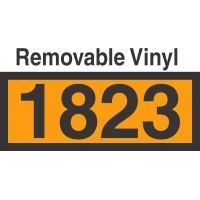 UN1823 Removable Vinyl DOT Orange Panel