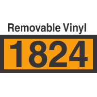 UN1824 Removable Vinyl DOT Orange Panel