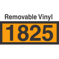 UN1825 Removable Vinyl DOT Orange Panel