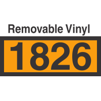 UN1826 Removable Vinyl DOT Orange Panel