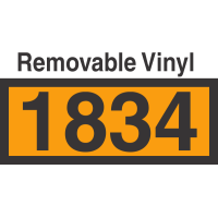 UN1834 Removable Vinyl DOT Orange Panel