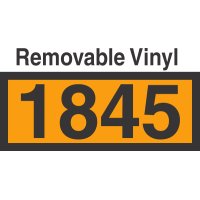 UN1845 Removable Vinyl DOT Orange Panel