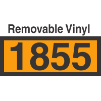 UN1855 Removable Vinyl DOT Orange Panel