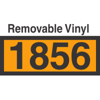 UN1856 Removable Vinyl DOT Orange Panel