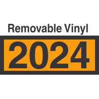 UN2024 Removable Vinyl DOT Orange Panel