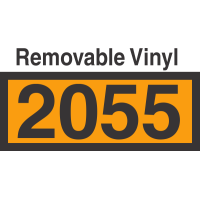 UN2055 Removable Vinyl DOT Orange Panel