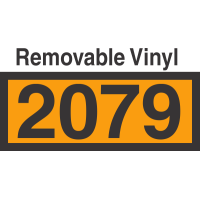 UN2079 Removable Vinyl DOT Orange Panel