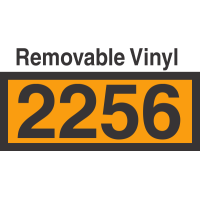 UN2256 Removable Vinyl DOT Orange Panel