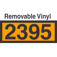 UN2395 Removable Vinyl DOT Orange Panel