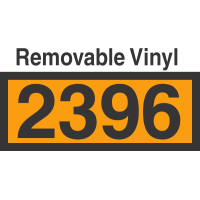 UN2396 Removable Vinyl DOT Orange Panel