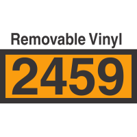 UN2459 Removable Vinyl DOT Orange Panel