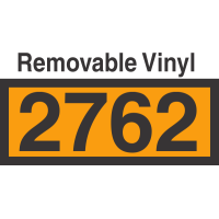 UN2762 Removable Vinyl DOT Orange Panel