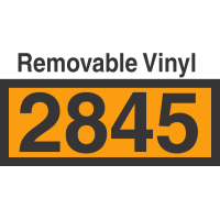 UN2845 Removable Vinyl DOT Orange Panel