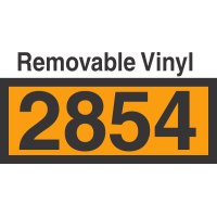 UN2854 Removable Vinyl DOT Orange Panel