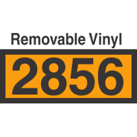 UN2856 Removable Vinyl DOT Orange Panel