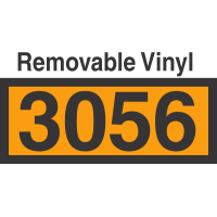 UN3056 Removable Vinyl DOT Orange Panel