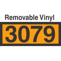 UN3079 Removable Vinyl DOT Orange Panel