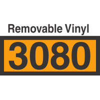 UN3080 Removable Vinyl DOT Orange Panel