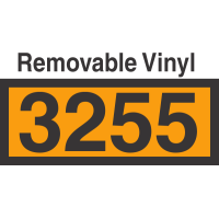 UN3255 Removable Vinyl DOT Orange Panel