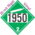 Non-Flammable Gas Class 2.2 UN1950 20mil Rigid Vinyl DOT Placard