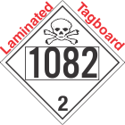 Toxic Gas Class 2.3 UN1082 Tagboard DOT Placard