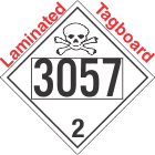 Toxic Gas Class 2.3 UN3057 Tagboard DOT Placard