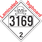 Toxic Gas Class 2.3 UN3169 Tagboard DOT Placard
