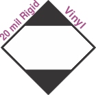 Limited Quantity Marking Without Y (Ocean, Ground, Rail) 20mil Rigid Vinyl Placard