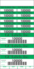 Freight Transport Pro Label Book 5.5 inch 13 Labels per Page