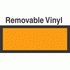 Blank Removable Vinyl DOT Orange Panel