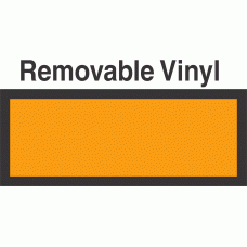 Blank Removable Vinyl DOT Orange Panel